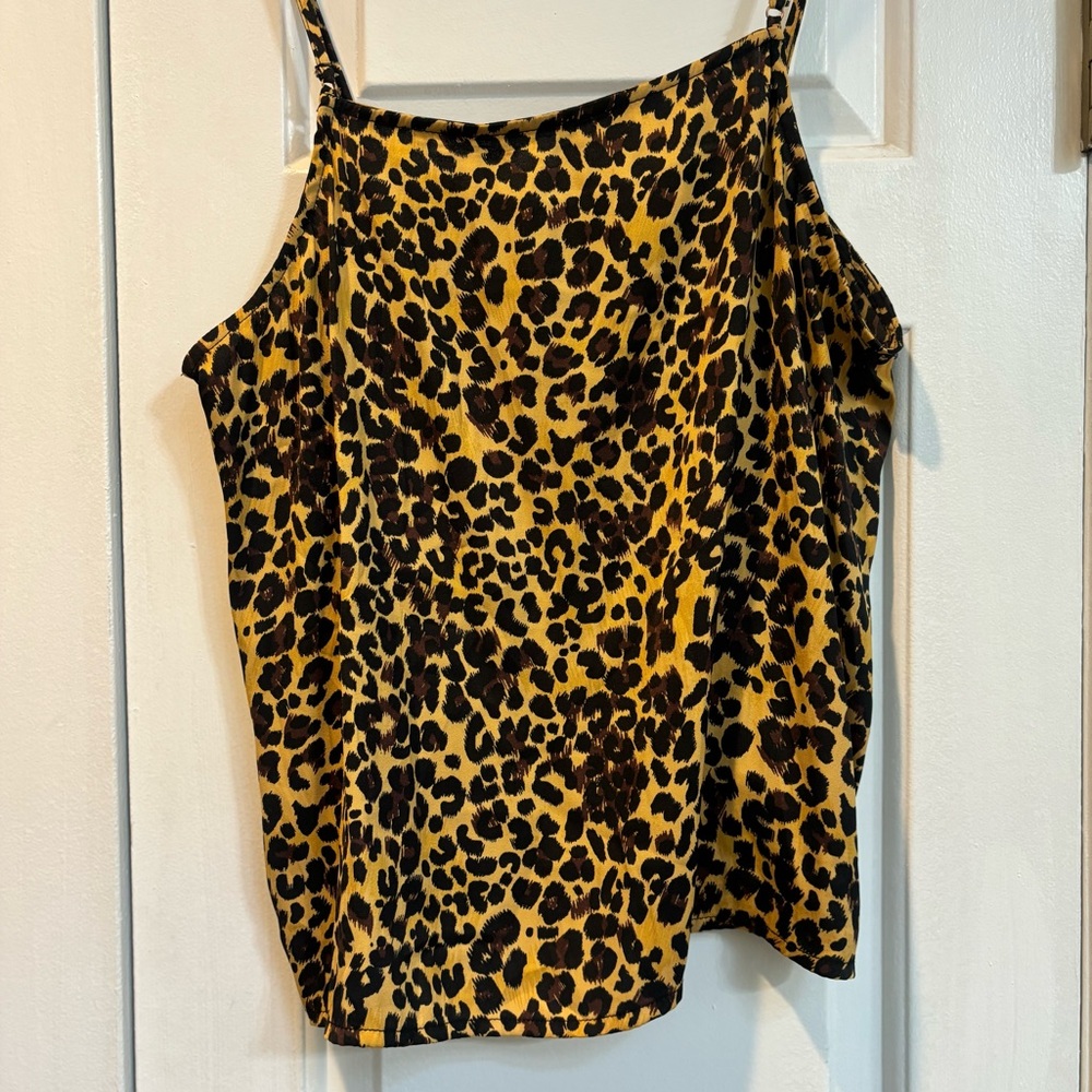 Kendall & Kylie Leopard Print Camisole